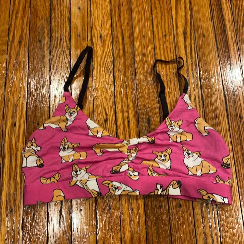 MeUndies FeelFree Ruched Bralette in Sploot